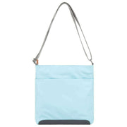 Roka Blue Kennington B Medium Recycled Nylon Crossbody Bag