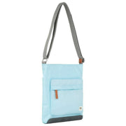 Roka Blue Kennington B Medium Recycled Nylon Crossbody Bag