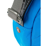 Roka Blue Paddington B Small Recycled Nylon Crossbody Bag