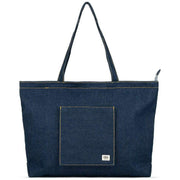 Roka Blue Portobello N Large Tote Bag