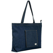 Roka Blue Portobello N Large Tote Bag