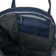 Roka Blue Portobello N Large Tote Bag