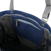 Roka Blue Trafalgar B Recycled Canvas Tote Bag