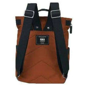 Roka Brown Canfield B Small Black Label Recycled Canvas Backpack