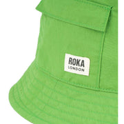 Roka Green Bedford Recycled Nylon Bucket Hat