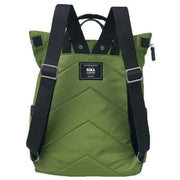 Roka Green Canfield B Medium Black Label Recycled Nylon Backpack