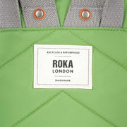 Roka Green Canfield B Small Recycled Nylon Backpack