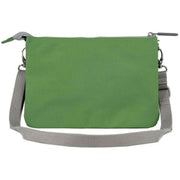 Roka Green Carnaby XL Recycled Canvas Crossbody Bag