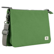 Roka Green Carnaby XL Recycled Canvas Crossbody Bag