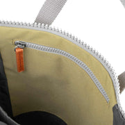 Roka Green Finchley A Medium Recycled Canvas Backpack