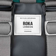 Roka Green Heathrow Large Recycled Canvas Duffle Bag