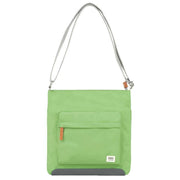 Roka Green Kennington B Medium Recycled Nylon Crossbody Bag