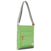 Roka Green Kennington B Medium Recycled Nylon Crossbody Bag