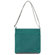 Roka Green Kennington M Medium Recycled Nylon Crossbody Bag