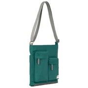 Roka Green Kennington M Medium Recycled Nylon Crossbody Bag