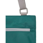 Roka Green Moorgate M Medium Recycled Nylon Crossbody Bag