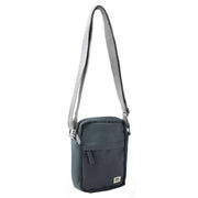 Roka Grey Bond Recycled Canvas Crossbody Bag