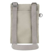 Roka Grey Chelsea Sustainable Canvas Pocket Sling Bag