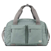 Roka Grey Gatwick Medium Recycled Canvas Duffle Bag