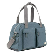 Roka Grey Gatwick Small Recycled Canvas Duffle Bag