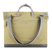 Roka Khaki Blackfriars M Large Recycled Canvas Messenger Bag