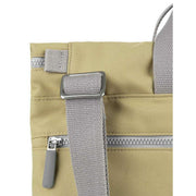 Roka Khaki Blackfriars M Large Recycled Canvas Messenger Bag