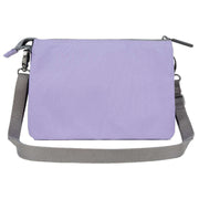 Roka Lilac Carnaby XL Recycled Canvas Crossbody Bag