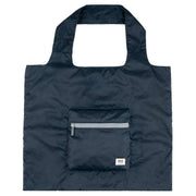 Roka Navy Borough D Small Recycled Nylon Ripstop Shopper Bag