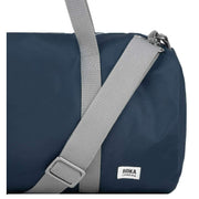 Roka Navy City Medium Recycled Nylon Duffle Bag