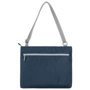 Roka Navy Moorgate M Medium Recycled Nylon Crossbody Bag