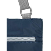 Roka Navy Moorgate M Medium Recycled Nylon Crossbody Bag