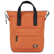 Roka Orange Bantry B Small Black Label Recycled Nylon Backpack