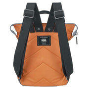 Roka Orange Bantry B Small Black Label Recycled Nylon Backpack