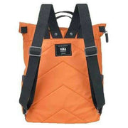 Roka Orange Canfield B Medium Black Label Recycled Nylon Backpack