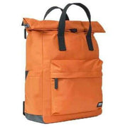 Roka Orange Canfield B Medium Black Label Recycled Nylon Backpack