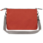 Roka Orange Carnaby XL Recycled Canvas Crossbody Bag