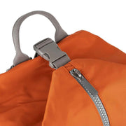 Roka Orange Heathrow Large Recycled Canvas Duffle Bag