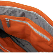 Roka Orange Moorgate M Medium Recycled Nylon Crossbody Bag