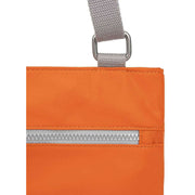 Roka Orange Moorgate M Medium Recycled Nylon Crossbody Bag