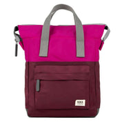 Roka Pink Bantry B Small Creative Waste Two Tone Recycled Nylon Backpack