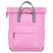 Roka Pink Canfield B Medium Recycled Nylon Backpack