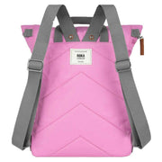 Roka Pink Canfield B Medium Recycled Nylon Backpack