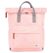 Roka Pink Canfield B Medium Recycled Nylon Backpack