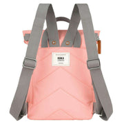 Roka Pink Canfield B Small Recycled Nylon Backpack