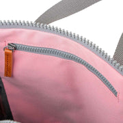 Roka Pink Finchley A Medium Sustainable Canvas Backpack