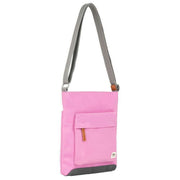 Roka Pink Kennington B Medium Recycled Nylon Crossbody Bag