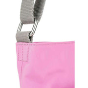 Roka Pink Kennington B Medium Recycled Nylon Crossbody Bag