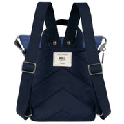 Roka Purple Bantry B Small Indigo Tonal Recycled Canvas Backpack