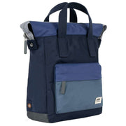 Roka Purple Bantry B Small Indigo Tonal Recycled Canvas Backpack