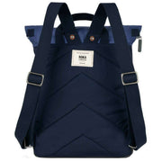 Roka Purple Canfield B Medium Indigo Tonal Recycled Canvas Backpack